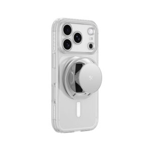 AmazingThing Titan Pro Pop Lens dėklas, skirtas iPhone 18 Pro su kameros dangteliu, laikikliu ir stovu, suderinamas su MagSafe - skaidrus - Image 4