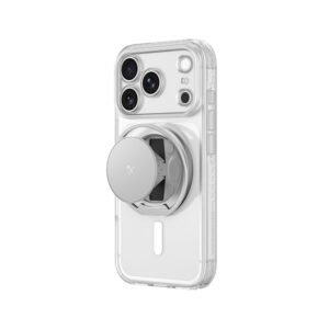 AmazingThing Titan Pro Pop Lens dėklas, skirtas iPhone 18 Pro Max su kameros apsauga, laikikliu ir stovu, suderinamas su MagSafe - skaidrus - Image 2