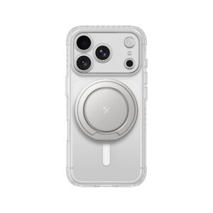 AmazingThing Titan Pro Pop Lens dėklas, skirtas iPhone 18 Pro Max su kameros apsauga, laikikliu ir stovu, suderinamas su MagSafe - skaidrus - Image 3