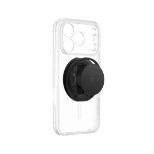 AmazingThing Titan Pro Pop Lens dėklas, skirtas iPhone 18 Pro Max su kameros dangteliu, laikikliu ir stovu, suderinamas su MagSafe - Juodas - Image 5