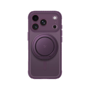 AmazingThing Titan Pro Pop lęšių dėklas, skirtas iPhone 18 Pro su kameros dangteliu, laikikliu ir stovu, suderinamas su MagSafe - Violetinis - Image 3