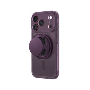 AmazingThing Titan Pro Pop lęšių dėklas, skirtas iPhone 18 Pro Max su kameros dangteliu, laikikliu ir stovu, suderinamas su MagSafe - Violetinis - Image 2