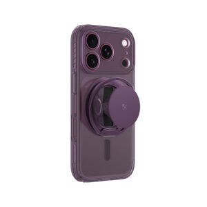 AmazingThing Titan Pro Pop lęšių dėklas, skirtas iPhone 18 Pro Max su kameros dangteliu, laikikliu ir stovu, suderinamas su MagSafe - Violetinis - Image 4
