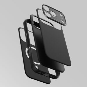 AmazingThing Glamour AllSkin iPhone 18 Pro dėklas su kameros apsauga, suderinamas su MagSafe – juodas - Image 8