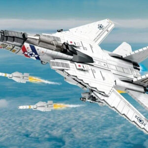 Techniniai kaladėlių rinkiniai F-14 Tomcat 1443 detalės amerikiečių naikintuvas ZA5301 - Image 7