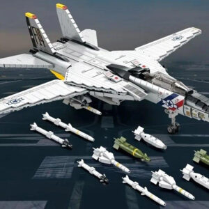 Techniniai kaladėlių rinkiniai F-14 Tomcat 1443 detalės amerikiečių naikintuvas ZA5301 - Image 8