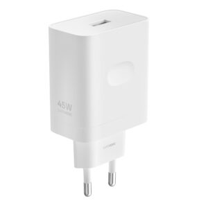 Oppo VCB4JBEH 45W USB-A sieninis įkroviklis – baltas