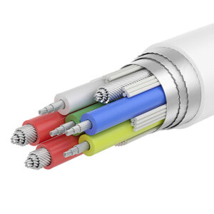 Oppo DL149 8A USB-C – USB-C 1m USB laidas – Baltas - Image 2