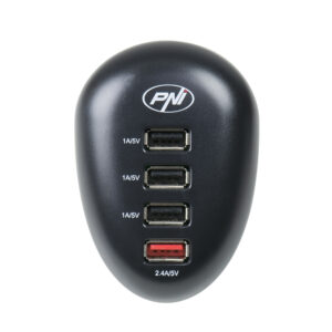 PNI HC41 USB įkroviklis telefonams, planšetiniams kompiuteriams, fotoaparatams - Image 9