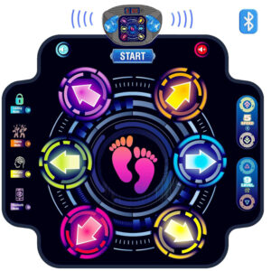 Didelis muzikinis šokių kilimėlis vaikams + bluetooth IN0180 - Image 5