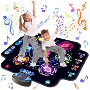 Didelis muzikinis šokių kilimėlis vaikams + bluetooth IN0180 - Image 6