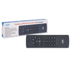 AirFun One IR oro pelė su klaviatūra ir mini QWERTY klaviatūra kompiuteriui, mini PC ir medijos leistuvui - Image 7