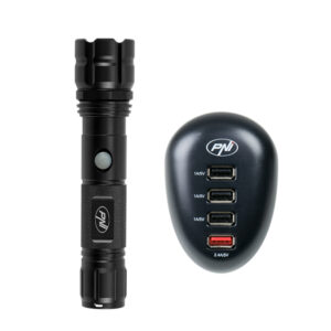 PNI Adventure F10 žibintuvėlių rinkinys ir PN41 HC41 USB įkroviklis - Image 3