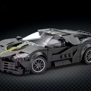 Techninių kaladėlių sportinis automobilis BLACK LUXURY hiperautomobilis 298-vnt. ZA5785 - Image 3