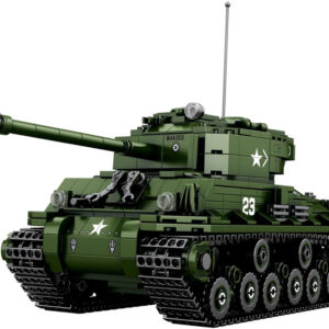 Reobrix licencijuotas konstravimo rinkinys Sherman M4A3E8 tankas 839 vnt. ZA5806 - Image 2