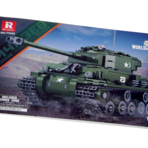 Reobrix licencijuotas konstravimo rinkinys Sherman M4A3E8 tankas 839 vnt. ZA5806 - Image 5