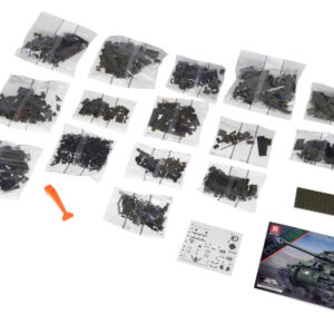Reobrix licencijuotas konstravimo rinkinys Sherman M4A3E8 tankas 839 vnt. ZA5806 - Image 4