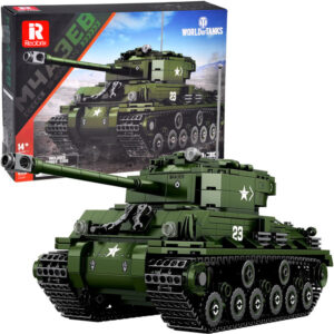 Reobrix licencijuotas konstravimo rinkinys Sherman M4A3E8 tankas 839 vnt. ZA5806