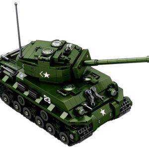 Reobrix licencijuotas konstravimo rinkinys Sherman M4A3E8 tankas 839 vnt. ZA5806 - Image 3