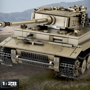 Konstruktorius tankas TIGER I World of Tanks 1140 det. 1:28 ZA5807 - Image 6