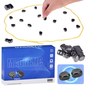 Edukacinis strateginis šeimos žaidimas – magnetiniai akmenukai, 20 magnetų GR0768