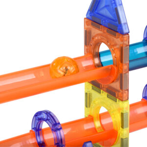 3D ŠVIEČIANTYS magnetiniai blokeliai - Konstruokite rutuliukų trasą KULODROM 116 dalių ZA5894 - Image 5