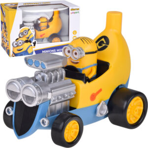 Banana Car Minion – mirksinčios šviesos, juokingi garsai ir vibruojanti pramoga! ZA5941