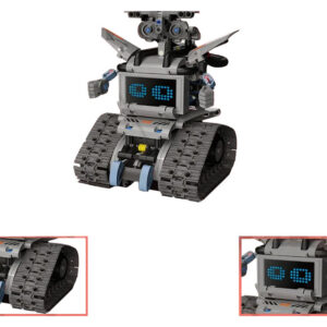 5-in-1 nuotoliniu būdu valdomas konstravimo rinkinys – sukonstruokite ROBOTUS ir atgaivinkite juos! RC0742 - Image 8