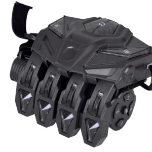 Kovinis dronas „Shooting Drone Combat“ – nuotolinio valdymo pirštinė ir RC0750 pultelis - Image 6