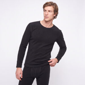 Vyriškas termo apatinių komplektas su merino vilna GAUBERT 150, XXL dydis juodas - Image 5