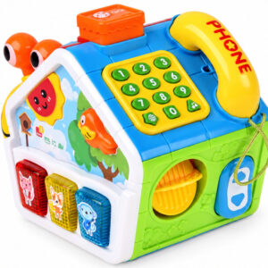 Edukacinis kubas Dancing SNAIL HOUSE – muzika, šviesa, rūšiuoklė ZA6195 - Image 4