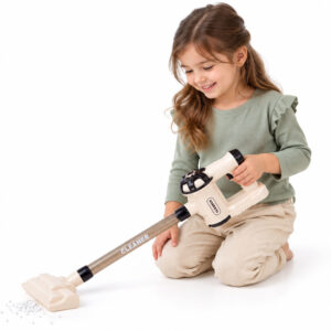 2-in-1 DULKIŲ SIURBLYS vaikams Serija: Mažoji buitinė technika - siurbia kamuoliukus su garsu ZA6203 - Image 6