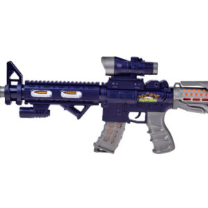 M416 žaislinis šautuvas su šviesomis, garsais ir vibracija ZA6214 - Image 3