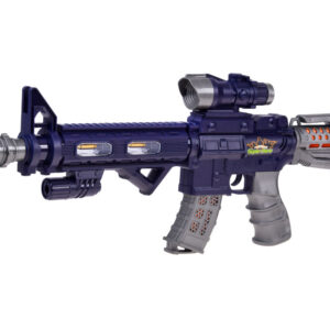 M416 žaislinis šautuvas su šviesomis, garsais ir vibracija ZA6214 - Image 2