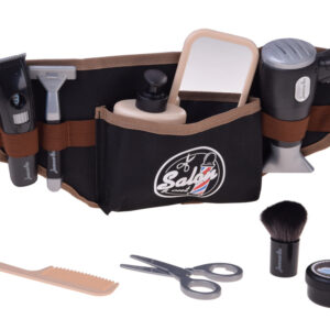 BARBER kirpimo rinkinys vaikams – diržas + priedai ZA6217 - Image 6