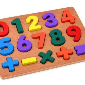 Medinis dėlionės žaidimas SKAIČIAI matematika – lavinamoji dėlionė 15 detalių ZA6238 - Image 2