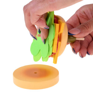 Medinių ir veltinio 3D sumuštinių gaminimo rinkinys, 27 dalys ZA6248 - Image 4