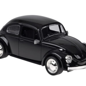 RC Retro Beetle nuotoliniu būdu valdomas automobilis 1:16 juodas su 27 MHz nuotolinio valdymo pulteliu RC0759 - Image 4