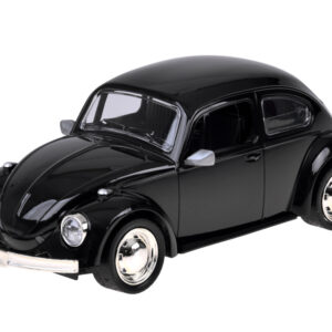 RC Retro Beetle nuotoliniu būdu valdomas automobilis 1:16 juodas su 27 MHz nuotolinio valdymo pulteliu RC0759 - Image 3