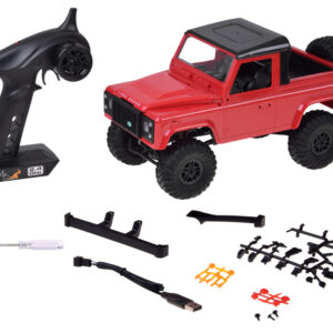 Nuotoliniu būdu valdomas automobilis 2in1 LAND ROVER Defender 90 4x4 mastelis 1:12 RC0760 - Image 2