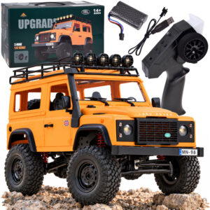 Nuotoliniu būdu valdomas automobilis 2in1 LAND ROVER Defender 90 4x4, mastelis 1:12 RC0761