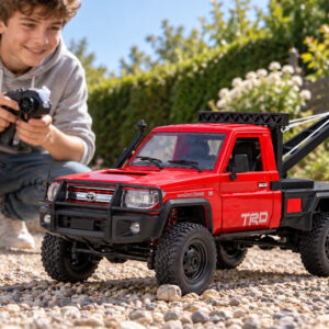 Toyota Land Cruiser 1:12 4×4 nuotoliniu būdu valdomas automobilis su gerve RC0766 - Image 6