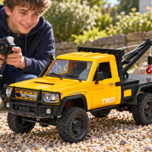 Toyota Land Cruiser 1:12 4×4 nuotoliniu būdu valdomas automobilis su gerve RC0766 - Image 6