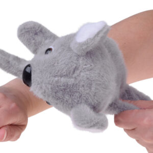 Pliušinė gyvūno apyrankė, pilka KOALA – minkšta, lanksti ZA6260 - Image 7