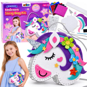 „Pasidaryk pats“ krepšelio gamybos rinkinys UNICORN kūrybinis veltinio krepšelis ZA6263