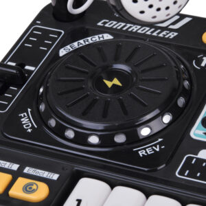 DJ valdiklis MIXER Šviečianti konsolė vaikams + mikrofonas ZA6303 - Image 6