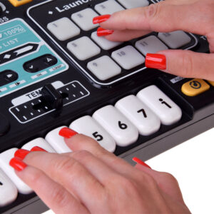 DJ valdiklis MIXER Šviečianti konsolė vaikams + mikrofonas ZA6303 - Image 7