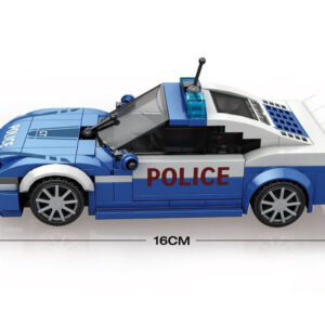 Konstruktorius policijos sportinis automobilis 313 detalių ZA6433 - Image 4