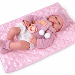 BOBAS minkšta guminė lėlė, kalbanti - 12 garso funkcijų 45cm ZA6437 - Image 6