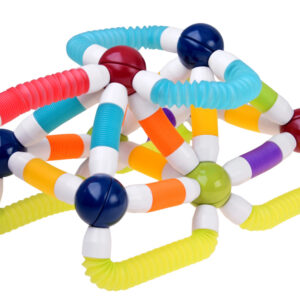 Magnetinės kaladėlės TUBES – lankstus konstravimo rinkinys 226 vnt. ZA6547 - Image 7